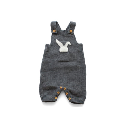 BUNNY KNIT OVERALL