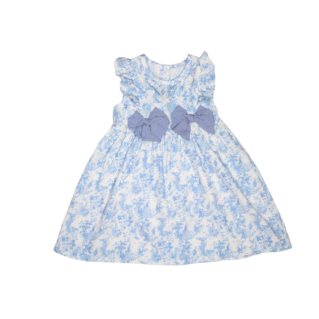 BLUE TOILE DRESS