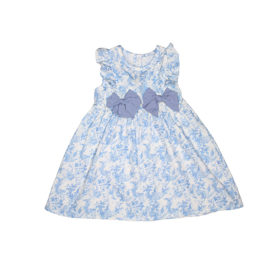 BLUE TOILE DRESS