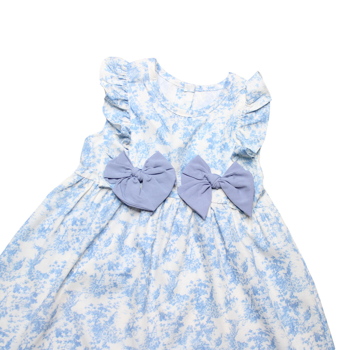 BLUE TOILE DRESS