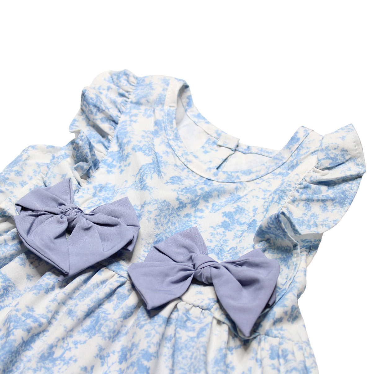 BLUE TOILE DRESS