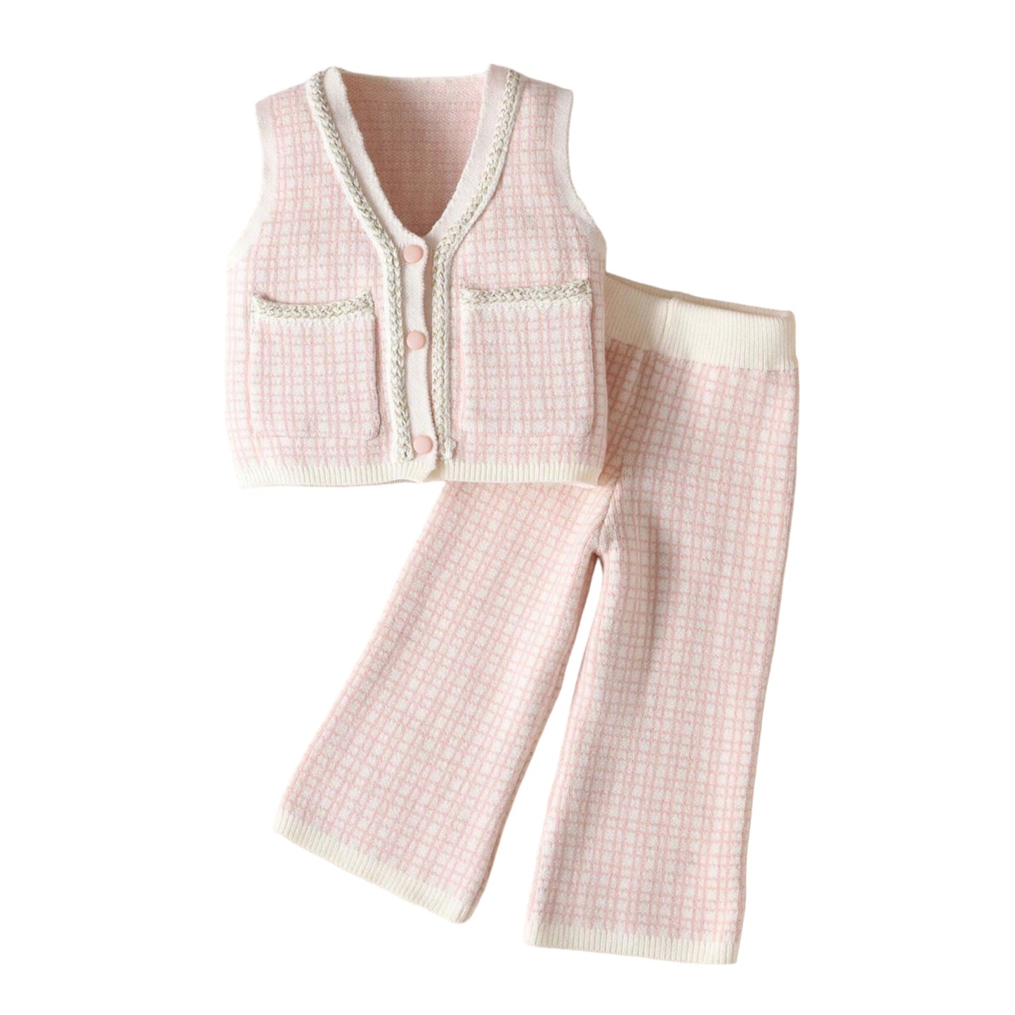 TWEED PINK SET