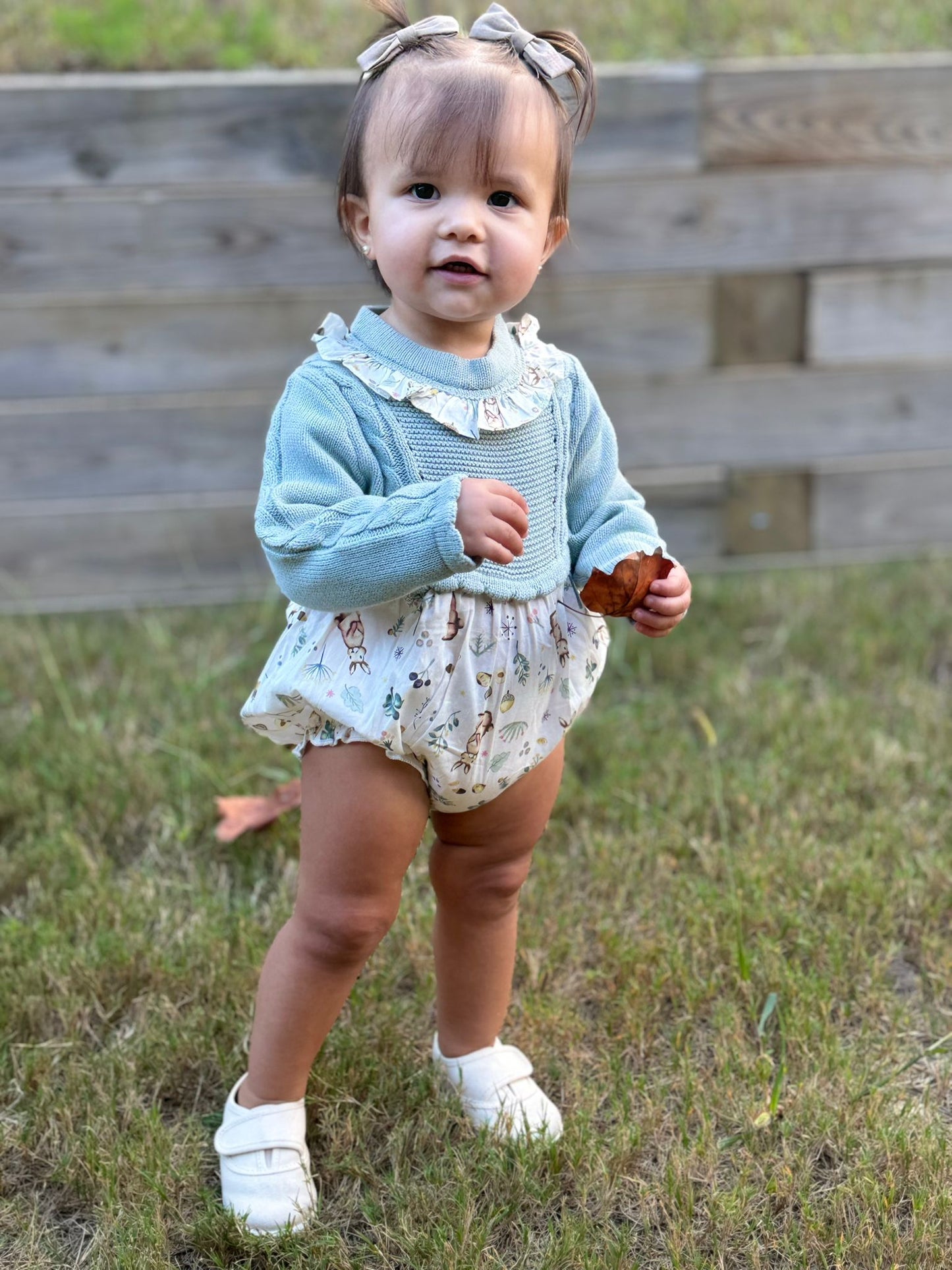 BUNNY GARDEN ROMPER