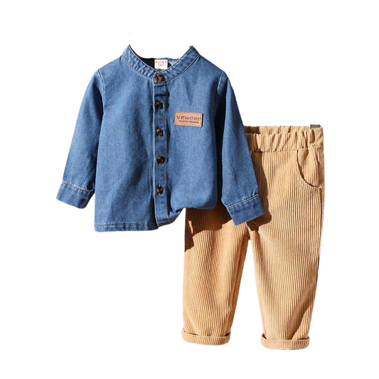 CASUAL DENIM BOY SET