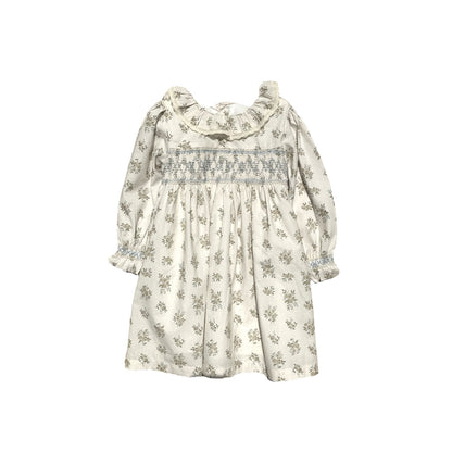 COLLAR SMOCK DRESS