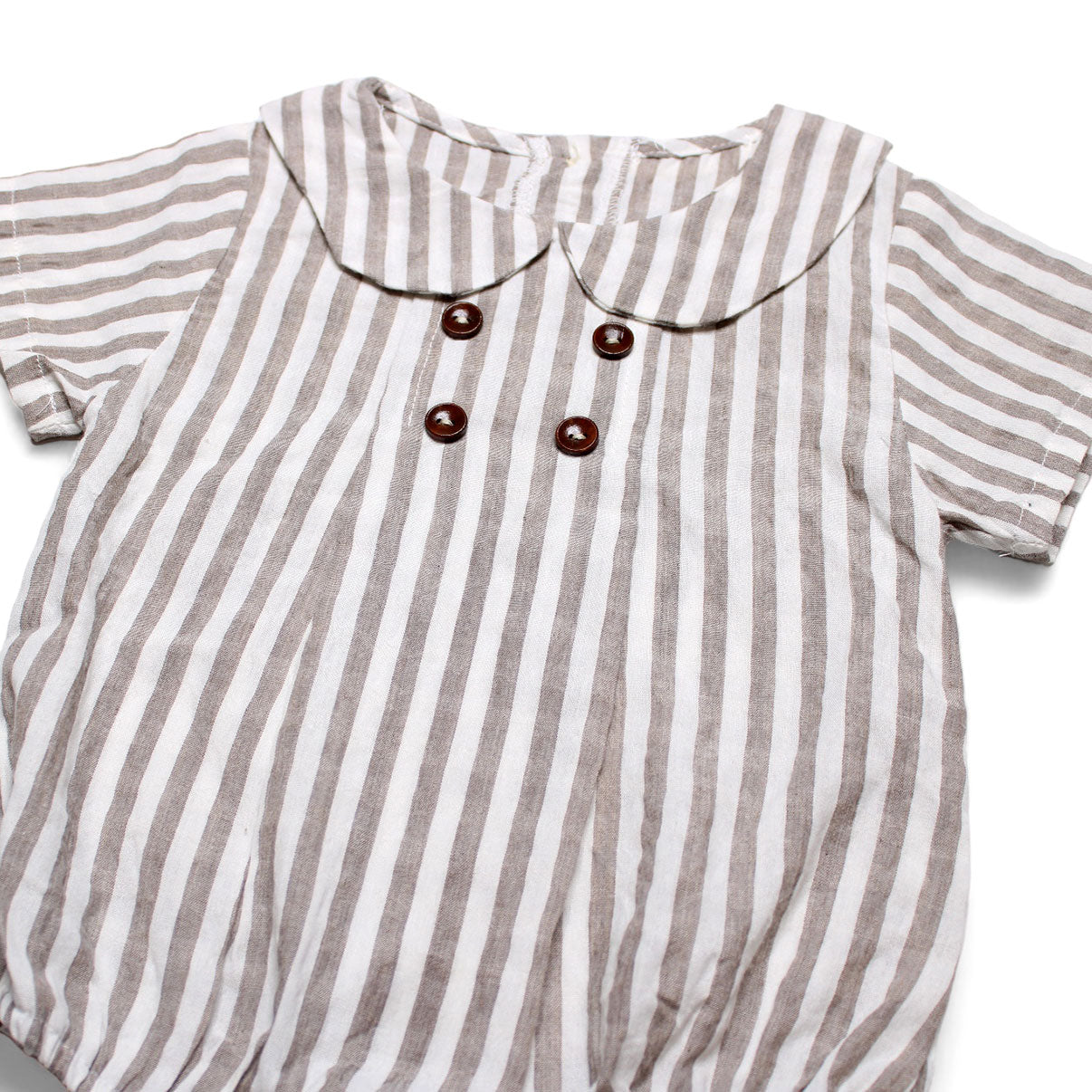 COFFEE STRIPE ROMPER