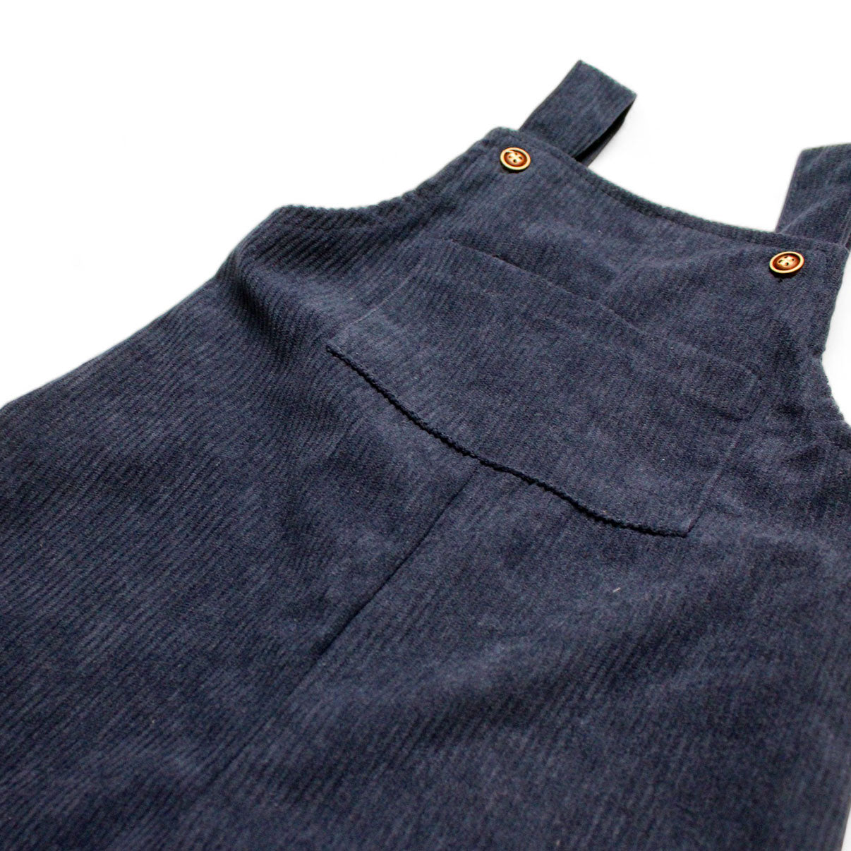 NAVY CORDUROY OVERALL