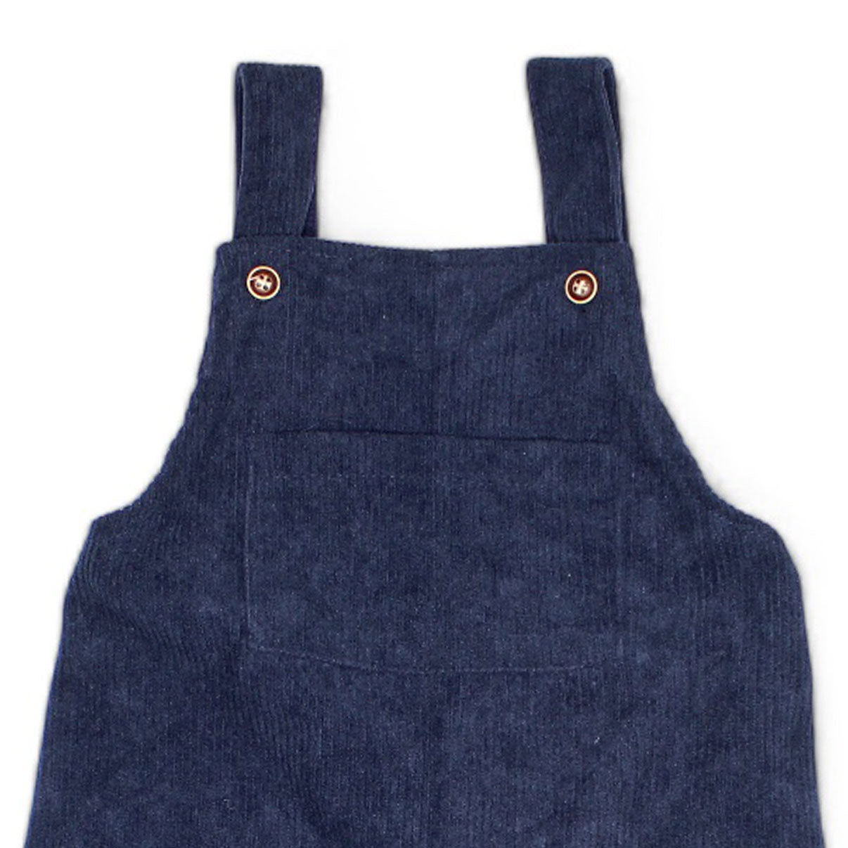 NAVY CORDUROY OVERALL